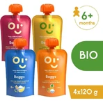Beggs BIO Микс фруктовых закусок 4 х 120 г: цены и характеристики