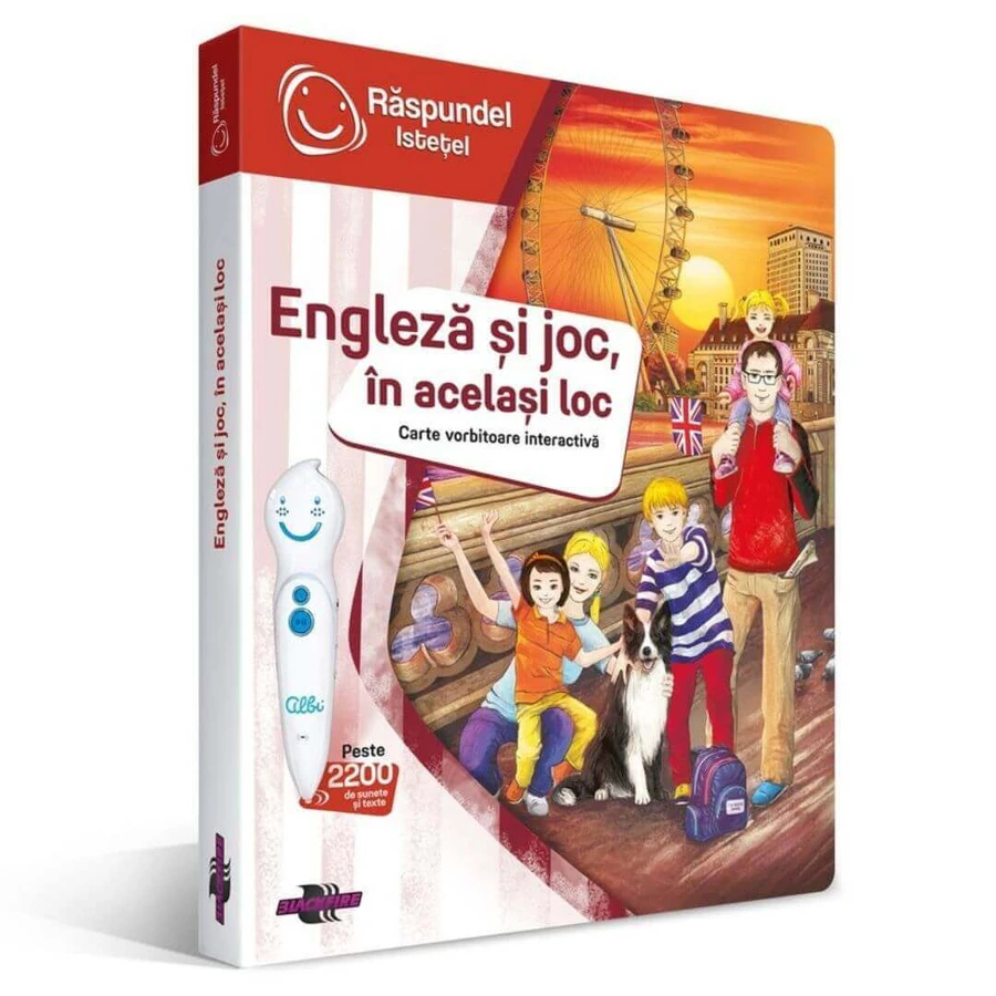 Интерактивная книга, английский язык и игры в одном месте, Raspundel Istetel: цены и характеристики