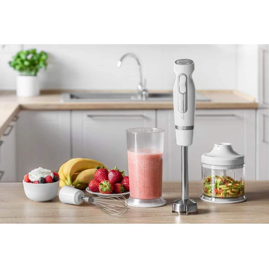 Блендер Sencor Stick SHB 4460WH-EUE3, білий: ціни та характеристики