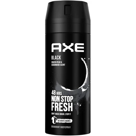 Axe Black дезодорант-спрей для чоловіків 150 мл: ціни та характеристики