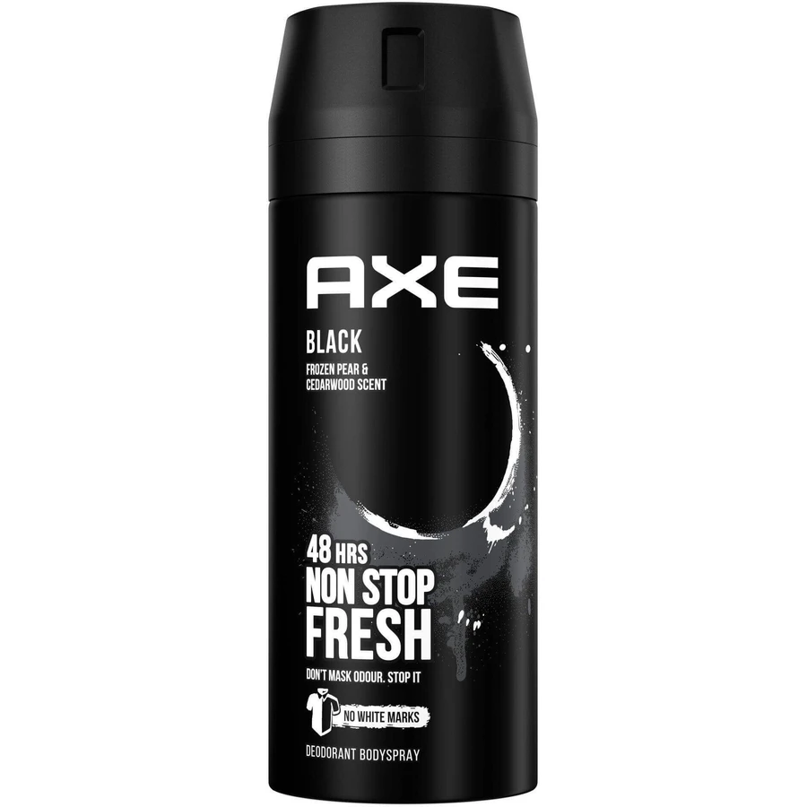 Axe Black дезодорант-спрей для чоловіків 150 мл: ціни та характеристики