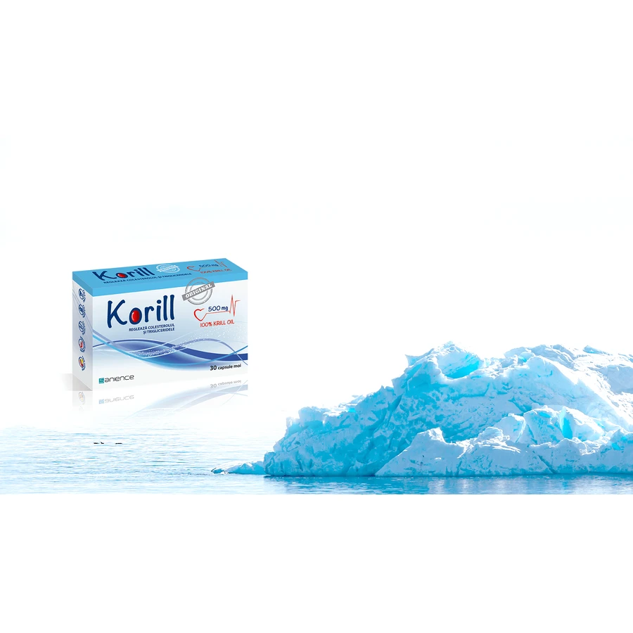 Чиста олія криля Sanience Korill 500 мг, 30 капсул: ціни та характеристики