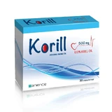 Чиста олія криля Sanience Korill 500 мг, 30 капсул