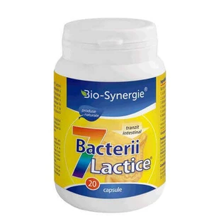 7 молочнокислих бактерій, 20 капсул, Bio Synergie