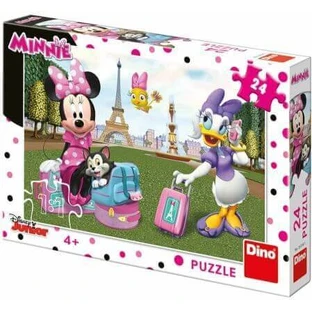 Пазл Минни и Дейзи, 4-6 лет, 24 детали, Dino Toys