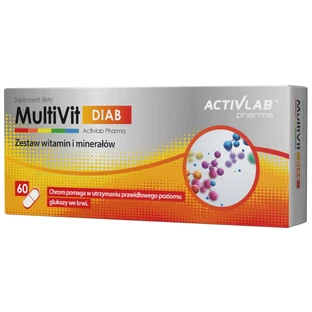 Activlab Pharma MultiVit DIAB, 60 капсул