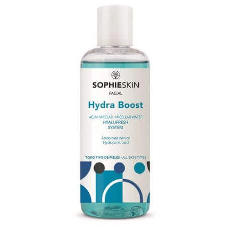 Міцелярна вода з гіалуроновою кислотою Hydra Boost, 250 мл, Sophieskin: ціни та характеристики