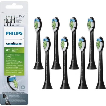 Philips Sonicare OptimalWhite HX6068/13 черный 8 шт.: цены и характеристики
