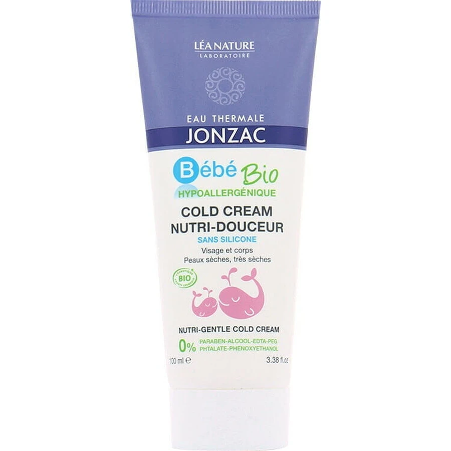 JONZAC Bébé Cold cream BIO 1×100 мл, крем для младенцев: цены и характеристики