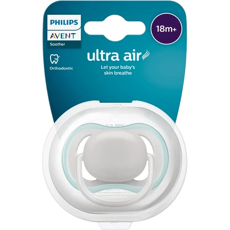 Пустушка Philips Avent Ultra повітряно-нейтральна 18м+ 1 шт: ціни та характеристики