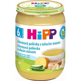 HiPP BIO Овочевий суп з телятиною 190 г