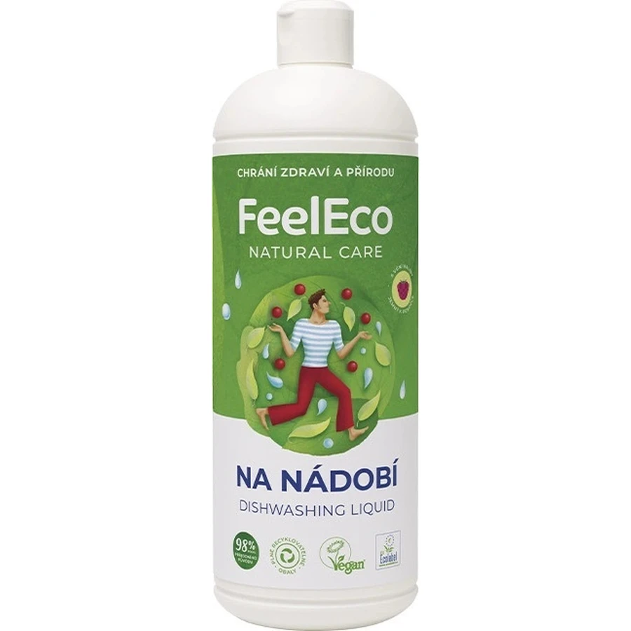 Feel Eco Жидкость для мытья посуды малина 1×1000 мл, жидкость для мытья посуды: цены и характеристики