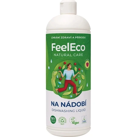 Feel Eco Жидкость для мытья посуды малина 1×1000 мл, жидкость для мытья посуды: цены и характеристики