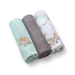 BabyOno Natural Bamboo, натуральні пелюшки з бамбуковими волокнами, сірі, 70 x 70 см, 3 шт.: ціни та характеристики