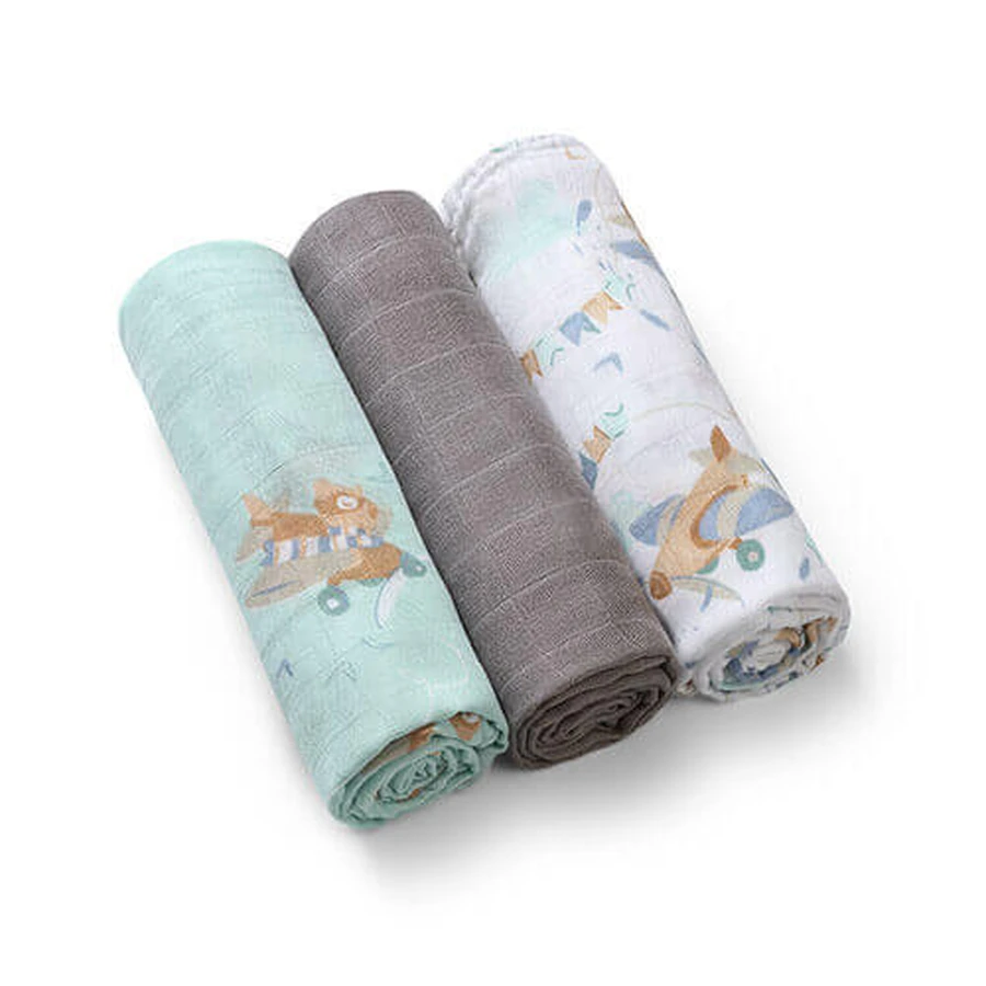 BabyOno Natural Bamboo, натуральні пелюшки з бамбуковими волокнами, сірі, 70 x 70 см, 3 шт.: ціни та характеристики