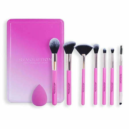 Revolution, The Brush Edit Gift Set, набір пензлів 1×1, подарунковий набір: ціни та характеристики