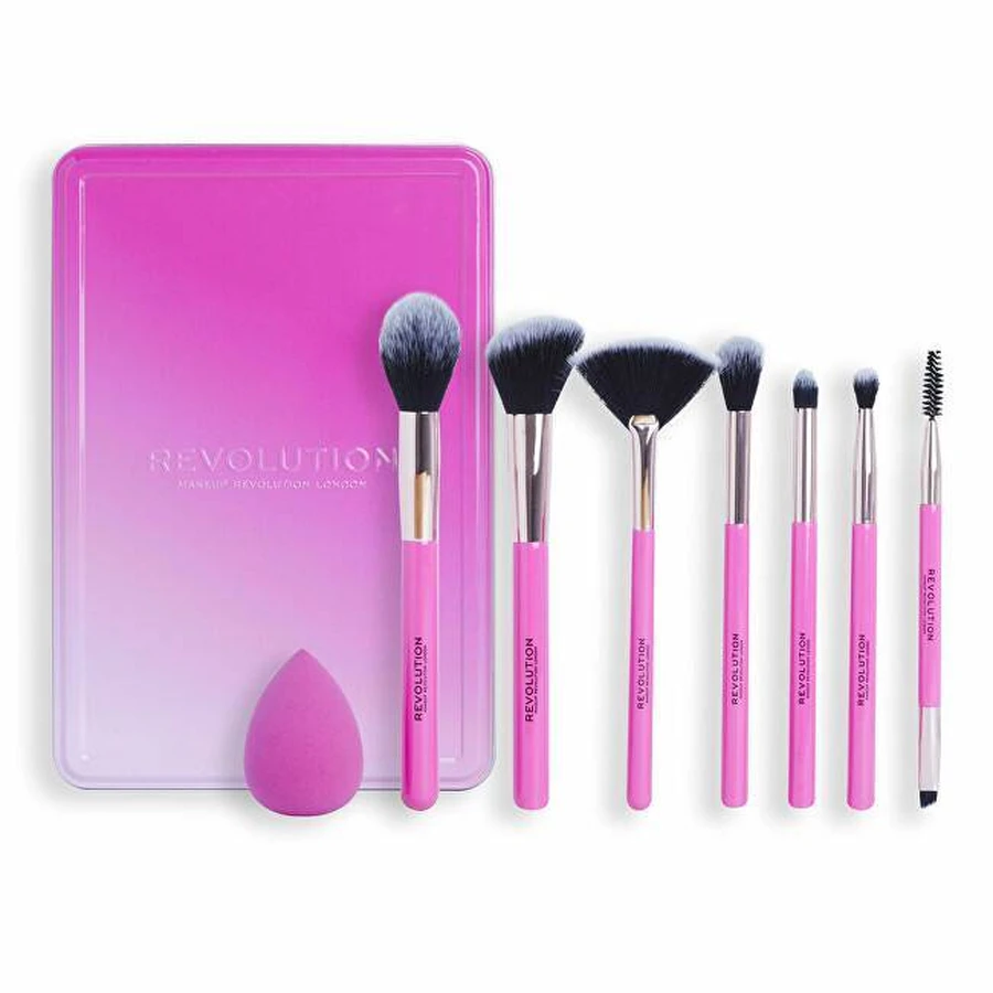 Revolution, The Brush Edit Gift Set, набір пензлів 1×1, подарунковий набір: ціни та характеристики