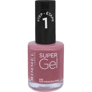 Rimmel London Super Gel Nail Polish 035 Pop princess рожевий, 12 мл