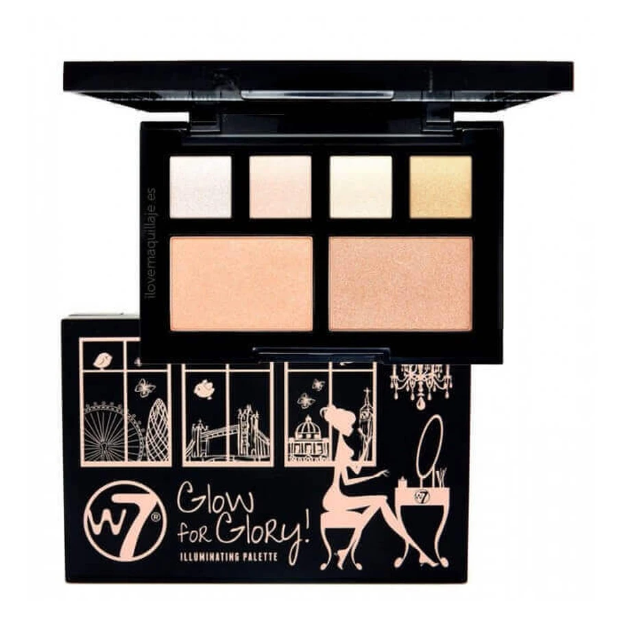 Glow For Glory W7 Glow For Glory Illuminating Powder Palette: цены и характеристики