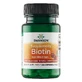 Swanson Biotin Supplemelts, биотин 5000 мкг, винный вкус, 60 таблеток для употребления