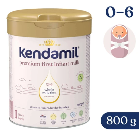 Сухая молочная смесь Kendamil Premium 1 DHA+ для детей с рождения, 800 г: цены и характеристики