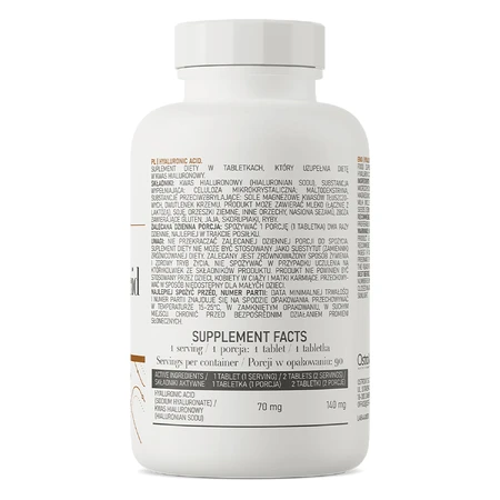 OstroVit Hyaluronic Acid, гиалуроновая кислота, 90 таблеток: цены и характеристики