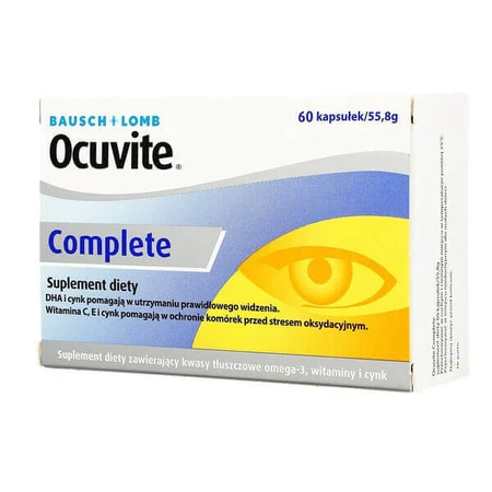 Ocuvite Complete Ocuvite капсулы №60: цены и характеристики
