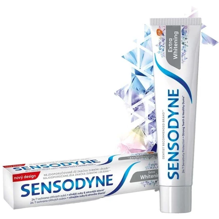 Sensodyne Екстра відбілююча зубна паста 75 мл: ціни та характеристики