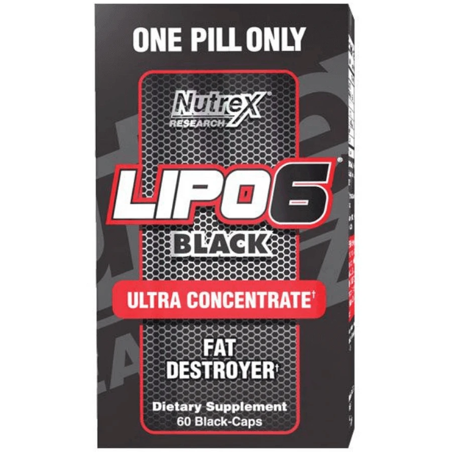 Nutrex Lipo 6 Black Ultra Concentrate 60 капсул: цены и характеристики