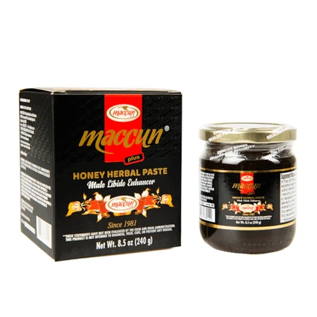 Медова паста Maccun Aphrodisiac Herbal, для потенції та підвищення лібідо, 240 г: ціни та характеристики