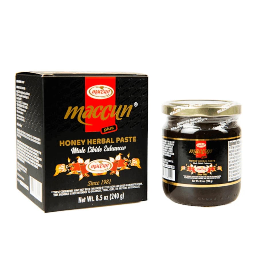 Медова паста Maccun Aphrodisiac Herbal, для потенції та підвищення лібідо, 240 г: ціни та характеристики