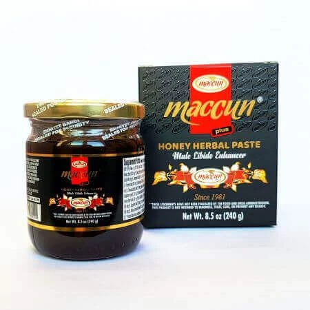 Медова паста Maccun Aphrodisiac Herbal, для потенції та підвищення лібідо, 240 г: ціни та характеристики