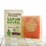 Натуральное мыло с порошком капусты и грязью, 120 г, Techir