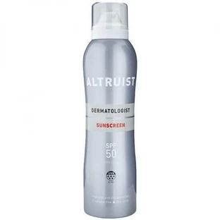 Невидимый гипоаллергенный солнцезащитный спрей Dermatologist Sunscreen SPF50, 200 мл, Altruist