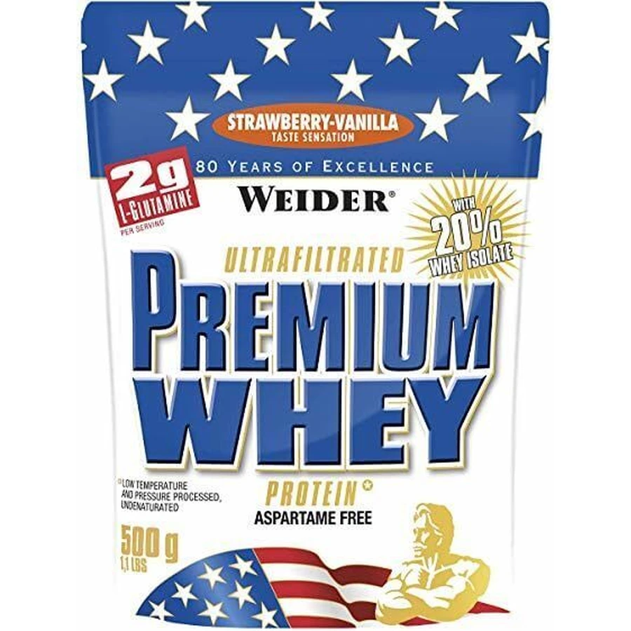 Weider Protein Premium Whey - клубника-ваниль 500 г: цены и характеристики