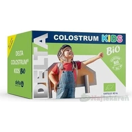 DELTA COLOSTRUM KIDS BiO 1×40 cps, пищевая добавка: цены и характеристики