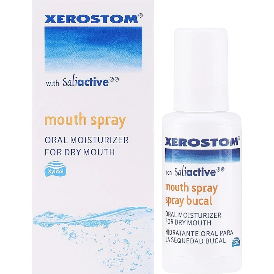 Ополіскувач для порожнини рота Xerostom Boca Seca Mouth Spray, зволожувальний, 15 мл: ціни та характеристики