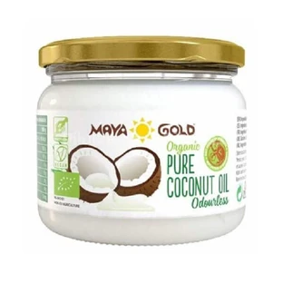 Эко чистое кокосовое масло без запаха, 280 мл, Maya Gold