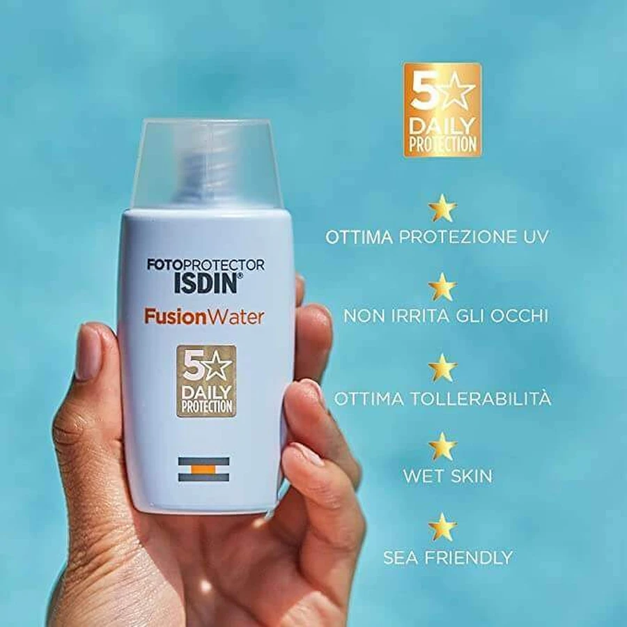 Солнцезащитный крем для лица Isdin Fusion Water Color SPF 50, 50 мл: цены и характеристики