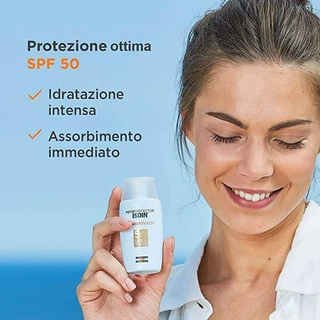 Солнцезащитный крем для лица Isdin Fusion Water Color SPF 50, 50 мл: цены и характеристики
