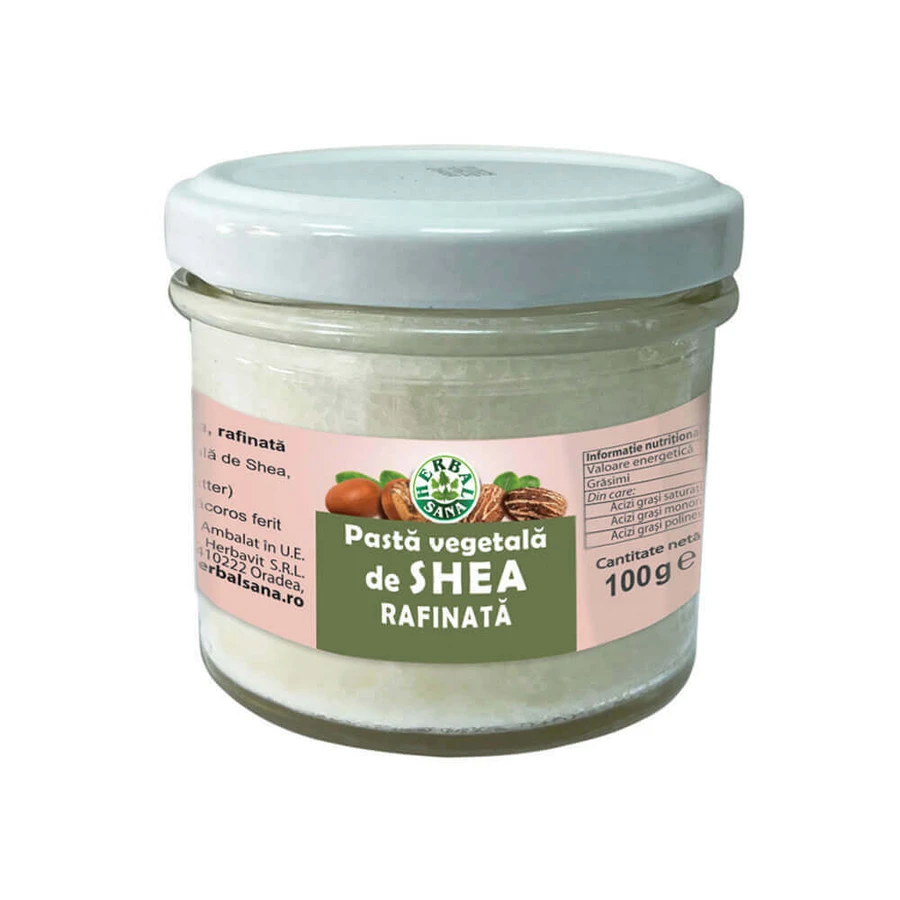 Рафинированная растительная паста ши Herbalsana, 100 г, Herbavit: цены и характеристики