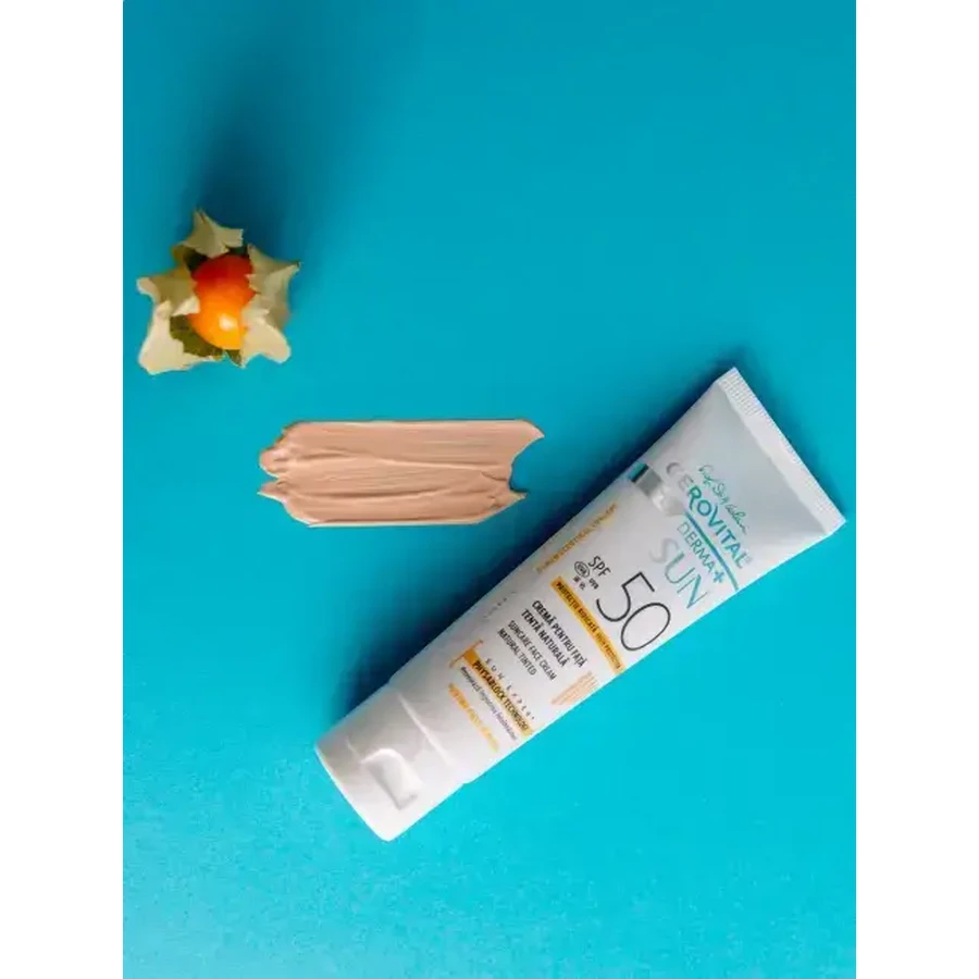 Gerovital H3 Derma+ Крем для обличчя від сонця SPF50, 50 мл, Farmec: ціни та характеристики