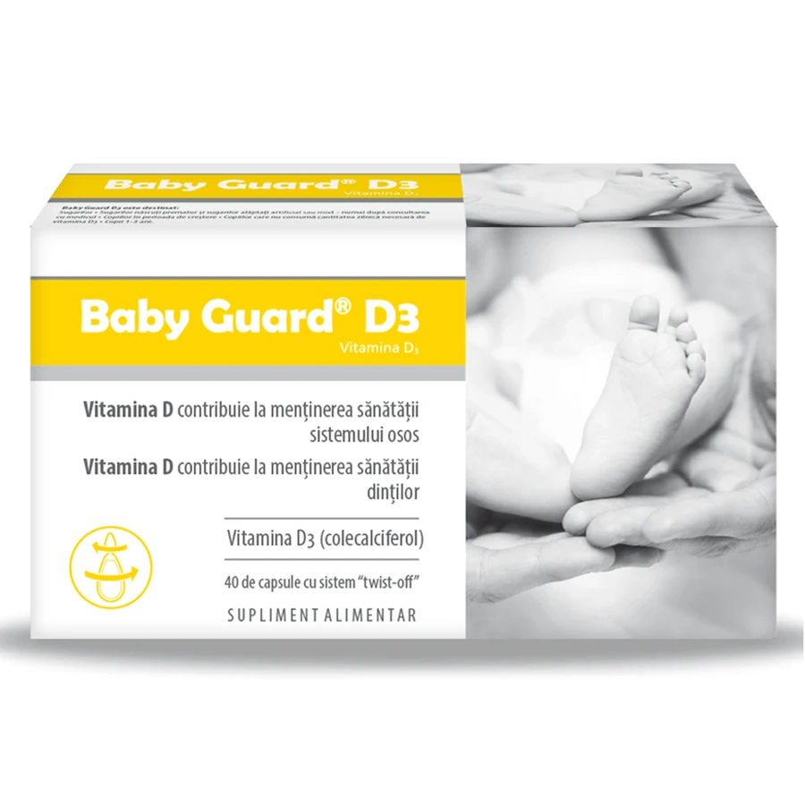 Baby Guard D3, 40 капсул, Эвитал: цены и характеристики