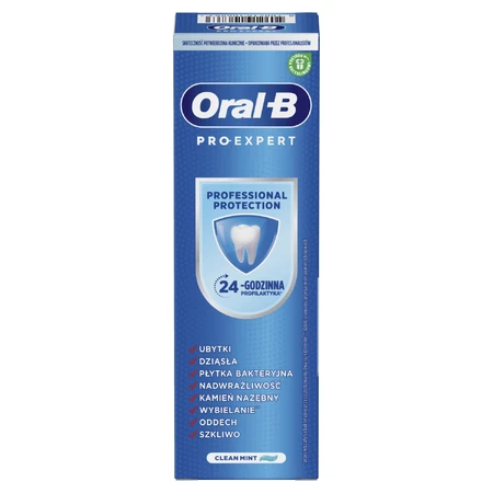 Зубна паста Oral-B Pro-Expert Професійний захист, 75 мл ЗАБРУДНЕНА УПАКОВКА: ціни та характеристики