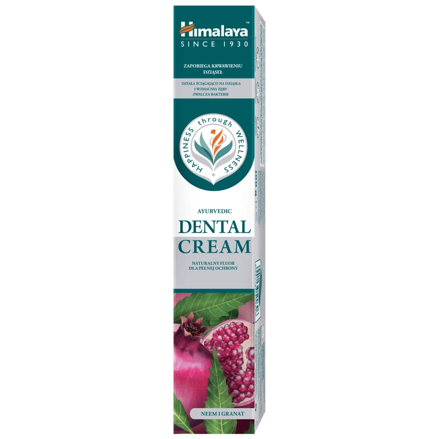 Зубна паста Ayurvedic Himalaya Dental Cream з натуральним фтором, 100 г: ціни та характеристики