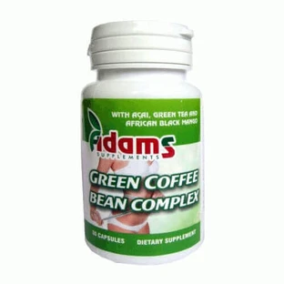 Комплекс зелених кавових зерен, 30 капсул, Adams Vision