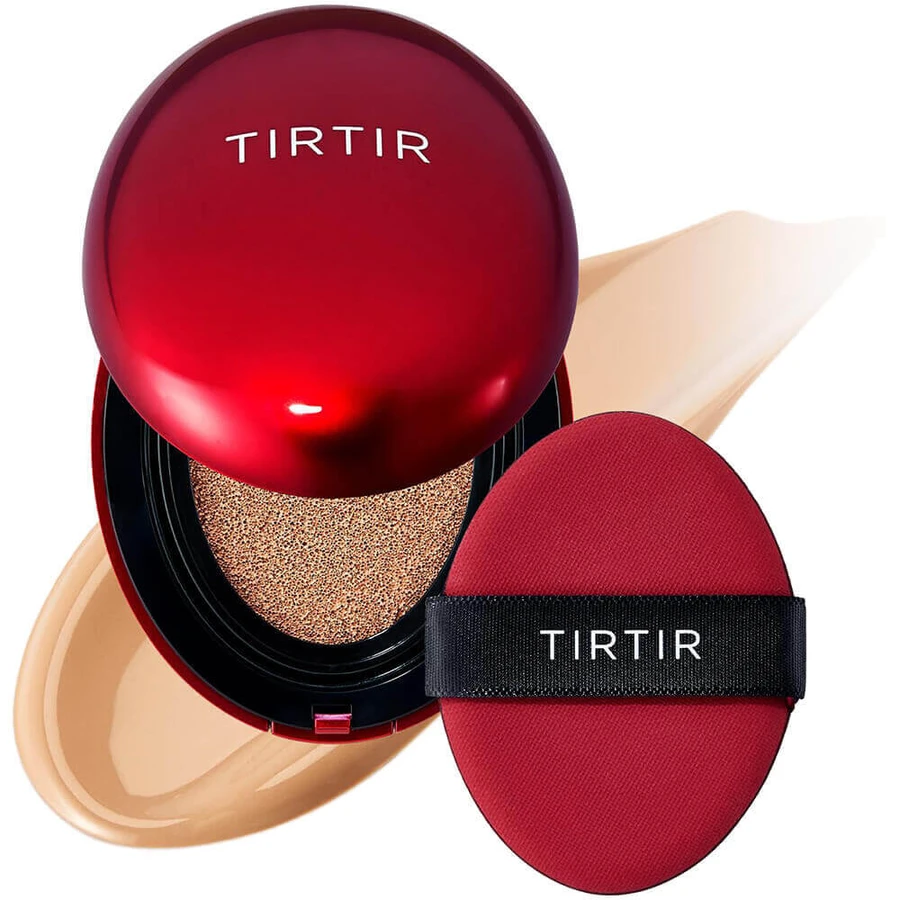 Компактний тональний крем з SPF40 PA++ Mask Fit Red Cushion, 18 г, відтінок 27C Cool Beige, TirTir: ціни та характеристики