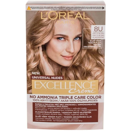 L'Oréal Paris Excellence Universal Nudes Excellence 8U Перманентная краска для волос: цены и характеристики