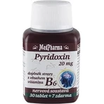 MedPharma ПІРИДОКСИН 20 мг (вітамін В6) 1×37 табл. по 30+7 безкоштовно: ціни та характеристики