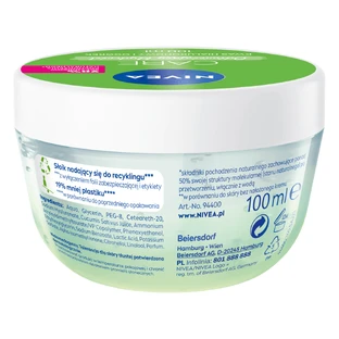 Відновлювальний крем для обличчя Nivea Care, 100 мл